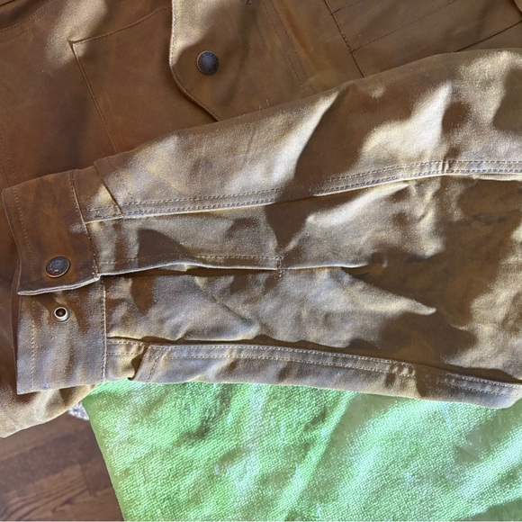 Filson Tan unlined cruiser jacket size Large - Picture 6 of 6